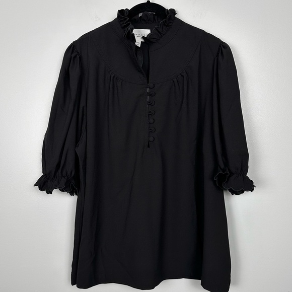 POMANDER PLACE Black Selena Blouse - Picture 6 of 11
